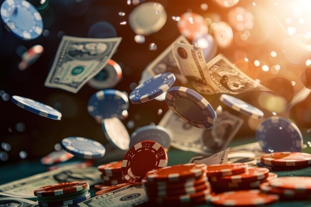 Baccarat game interface